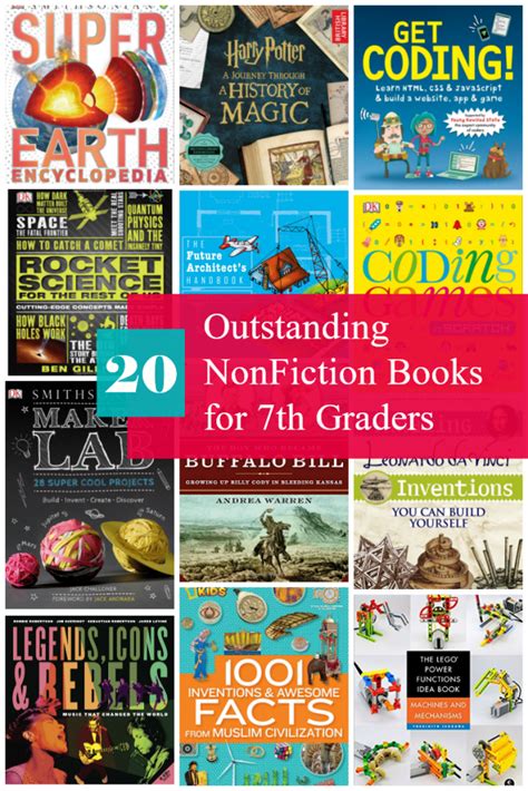 20 Good Nonfiction Books For 7th Graders To Read Middle Grade Reads