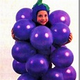Disfraz de racimo de uvas - Todo Halloween