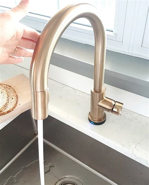 Delta stainless steel kitchen faucets. Fixing My Design Mistake With A Gold Kitchen Faucet by ...
