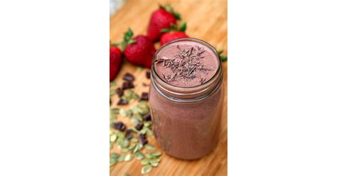 Chocolate Strawberry Better Sex Smoothie Healthy Smoothies With