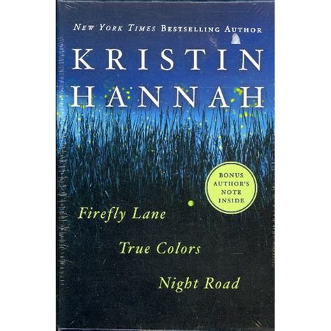 Kristin Hannah Collection Firefly Lanetrue Colorsnight Road