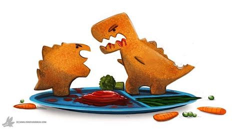 Always Fun To Play With Your Dinosaur Nuggets Rchickennuggets