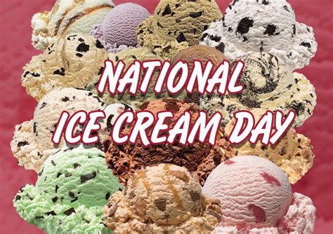 National Ice Cream Day 2024 Free Manya Idaline