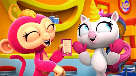 Fingerlings Tales Bella And Gigi Have Fun In Melody Village Unicorn