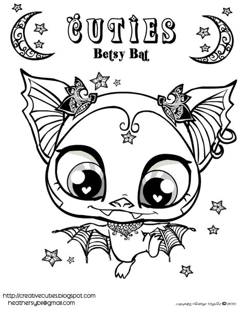 Cuties Coloring Pages Printable Coloring Home