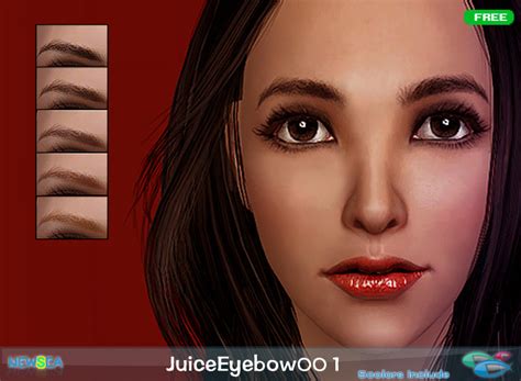 Sims2 Eyebrow J001 Newsea