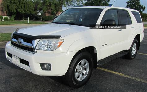 Once you've saved some vehicles, you can view them here at any time. 2006 Toyota 4runner Sr5 4x4 V6 4. 0l Suv White 4wd Sport ...