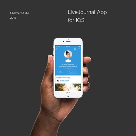 LiveJournal App on Behance