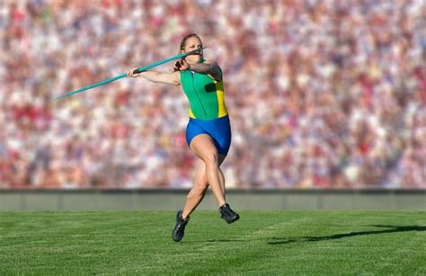 Learning The Javelin Throw In Track And Field