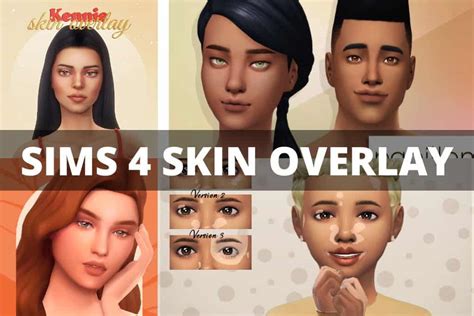Skin Overlay All Ages Sims Sims 4 Cc Skin