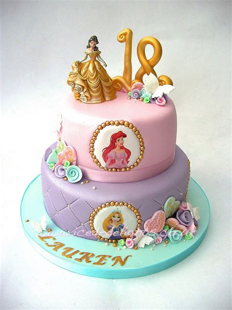 Belle Disney Princess Birthday Cakes