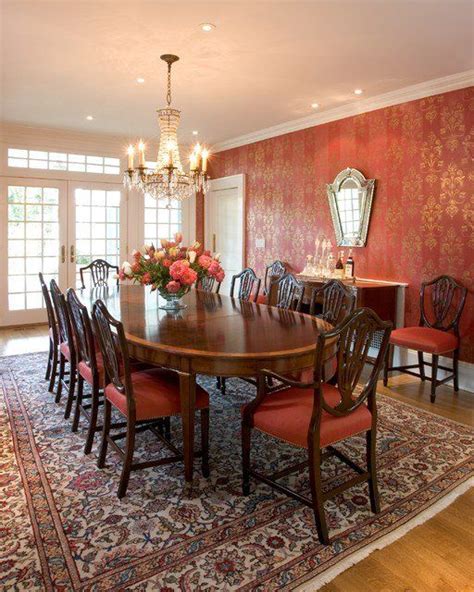 19 Gorgeous Wallpaper Ideas For Your Beautiful Dining Room Dining