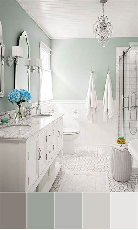 111 World S Best Bathroom Color Schemes For Your Home Bathroom Color