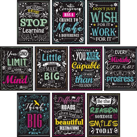 Blulu Motivational Posters For Classroom Inspirational