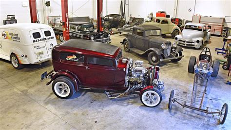 This Hot Rod Garage Is Stuffed With Vintage Gassers Dragsters And