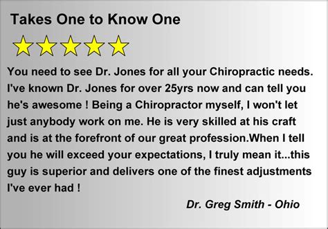 Reviews Chiropractor San Diego Dr Steve Jones Chiropractic Spine