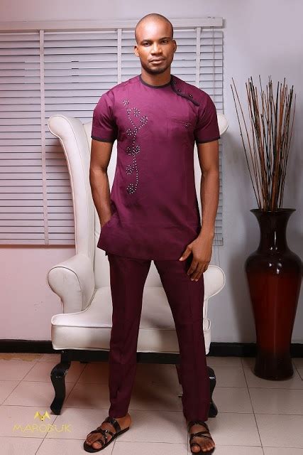 Nigerian Men Traditional Native Wears Tenue Africaine Pour Homme