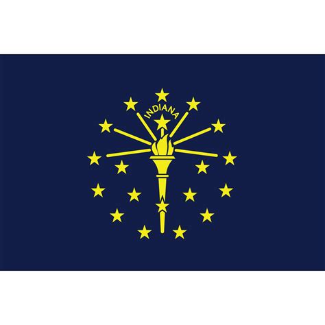 Indiana State Flag Flag And Banner Indianapolis