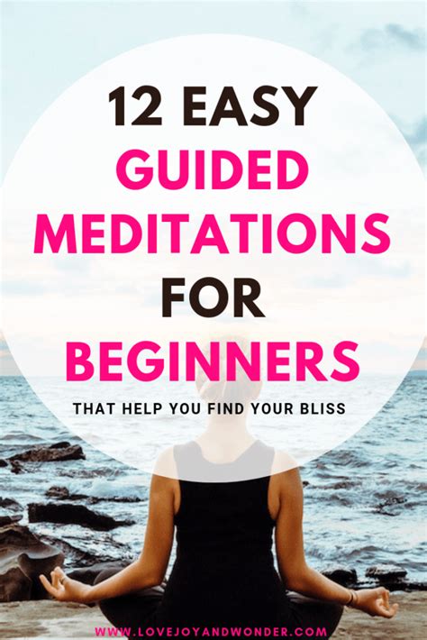 12 Easy Guided Meditations For Beginners Guide… Guided