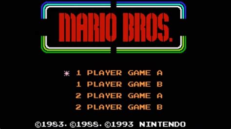 The Difference Between Mario Bros And Super Mario Bros Both Nes