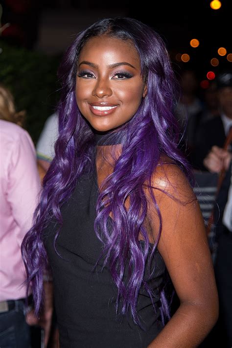 Justine Skyes Purple Braids Are Getting Us Excited For Festival Season