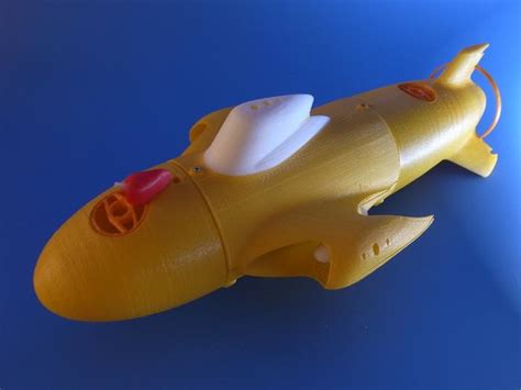 Designer 3d Prints A Working Rc Submarine The Voice Of