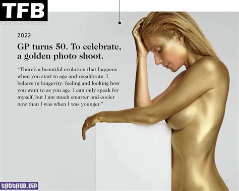 Best Gwyneth Paltrow Poses Naked In A Body Paint Shoot By Andrew Yee