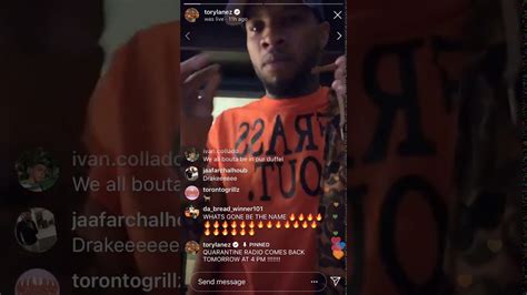 Tory Lanez Live Studio Recording On Instagram Intermission Come