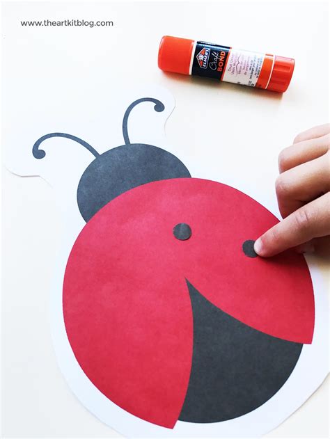 Ladybug Crafts For Toddlers Ladybug Craft Preschool The Art Kit Blog