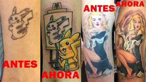 Los Tatuajes Mas Feos Del Mundo Antes Y Ahora Youtube