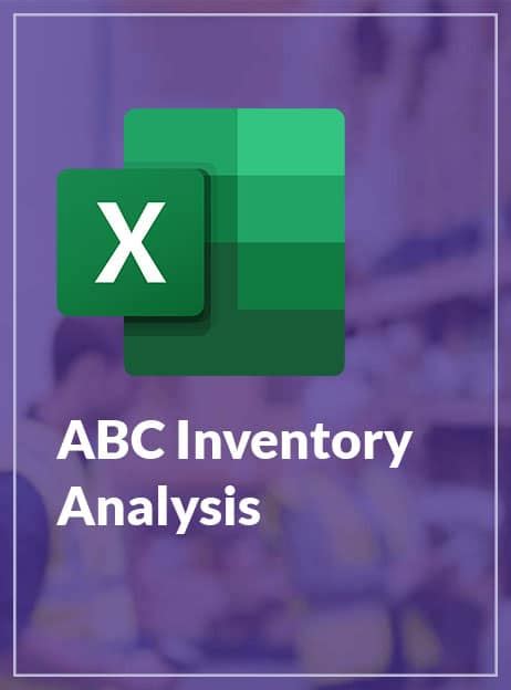 Abc Inventory Analysis Excel Template By Logiwa