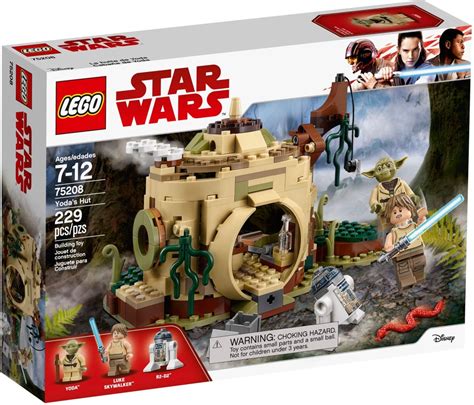 Đồ Chơi Lắp Ráp Lego Star Wars 75208 Sư Phụ Yoda Và Luke Skywalker