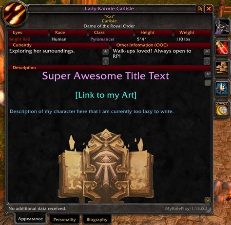 Myroleplay Classic Classic General World Of Warcraft Addons