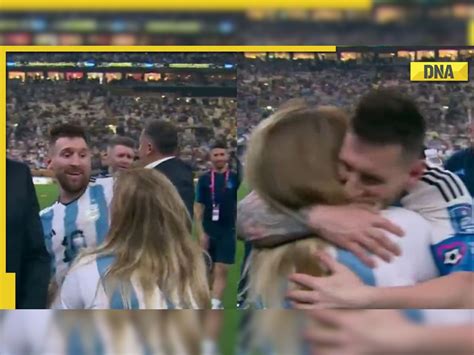 Meet Antonia Farias The Woman Who Hugged Lionel Messi After Argentina Won The 2022 Fifa World Cup