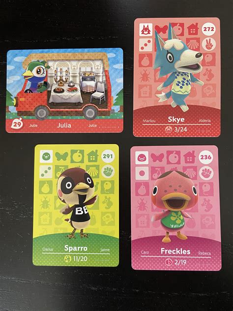 Happy home designer, and animal crossing: (USA) New Amiibo Cards that I'm looking to sell/trade! : AnimalCrossingAmiibos