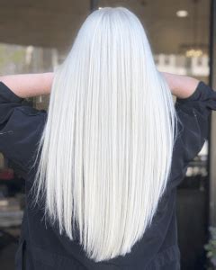 Wash your bleached hair with purple shampoo and conditioner. How to Get White Hair: Process From Start to Finish for ...