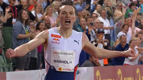 Karsten warholm smashed the men's 400m hurdles world record to add olympic gold to his collection of titles warholm vs benjamin was always likely to be one of the rivalries of the games, one which. Diamond League: Norway's 'superhero' Warholm breaks 400m ...