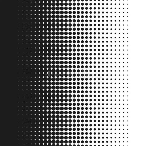 Dotted Background Vector Illustration White And Black Halftone