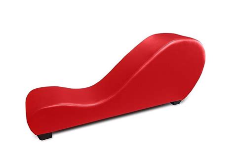 Us Pride Furniture Faux Leather Stretch Chaise Relaxation And Yoga Chair Red Uspridefurniture