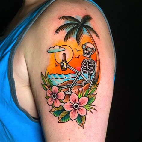 11 Traditional Beach Tattoo Ideas That Will Blow Your Mind Alexie