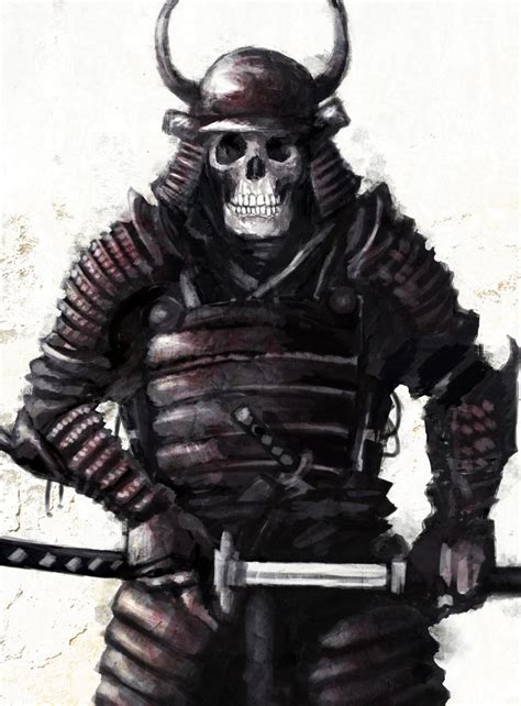 Skull Samurai By Monodogart On Deviantart