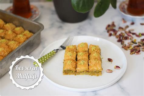 Pistachio Baklava Recipe Turkish Style Cooking