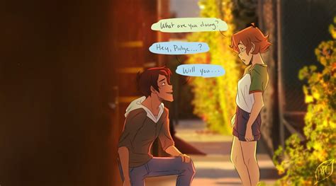 Lance About To Propose To Pidge In Marriage From Voltron Legendary Defender Voltron Legendary