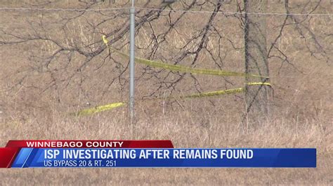Isp Human Remains Found Near 11th Street And Us 20 In Rockford Youtube