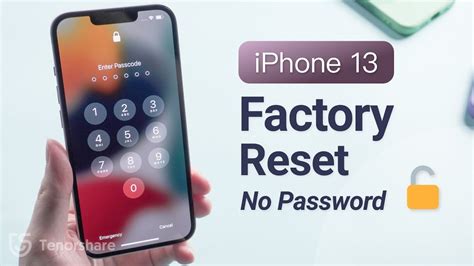 Top 3 Ways To Factory Reset IPhone 13 Without Password If Forgot YouTube