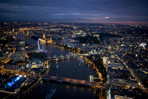 Aerial Photographs Of London At Night Singapore Travel And Lifestyle Blog