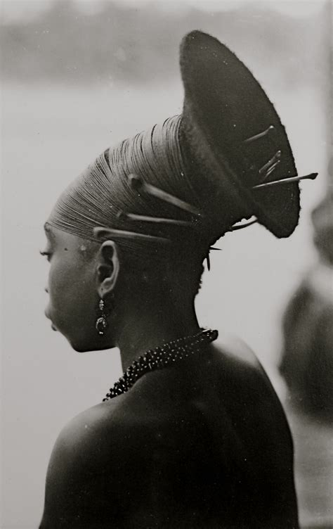 Mangbetu Hairstyle Congo Ca 1920 1930s © Casimir Ostoja Zagourski