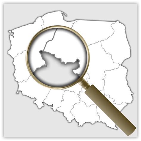 Mapa Szklana Magnetyczna Polska Konturowa Wymiar Do Wyboru