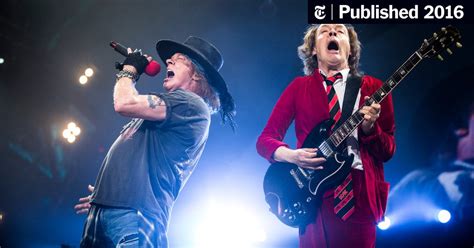 Review Acdc With Axl Rose Shakes The Garden All Night Long The