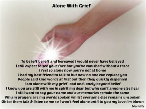 The Grief Toolbox Grief Feeling Alone Grief Poems